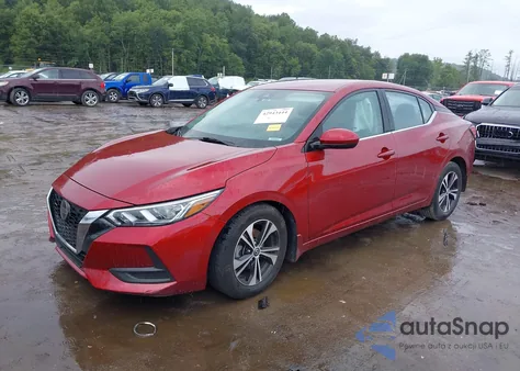 2021 Nissan Sentra Sv из США, поврежденный, VIN 3N1AB8CV7MY291101